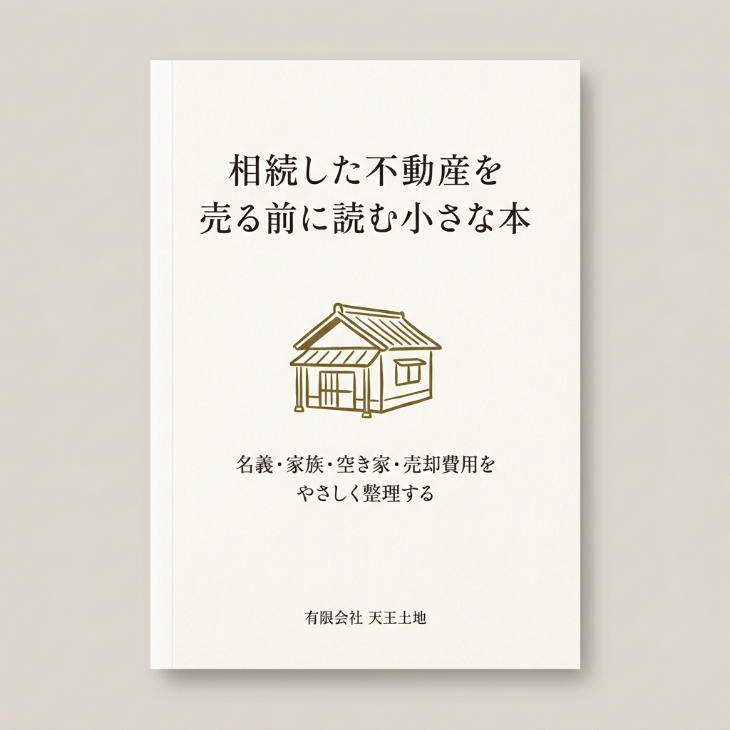 相続した不動産を売る前に読む小さな本 表紙